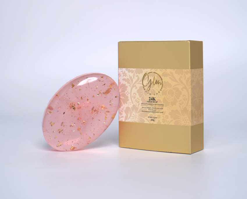 24K Gold Whitening Soap