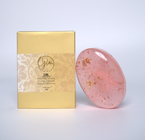 24K Gold Whitening Soap