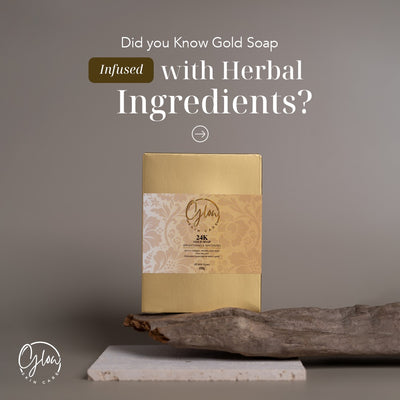 24K Gold Whitening Soap