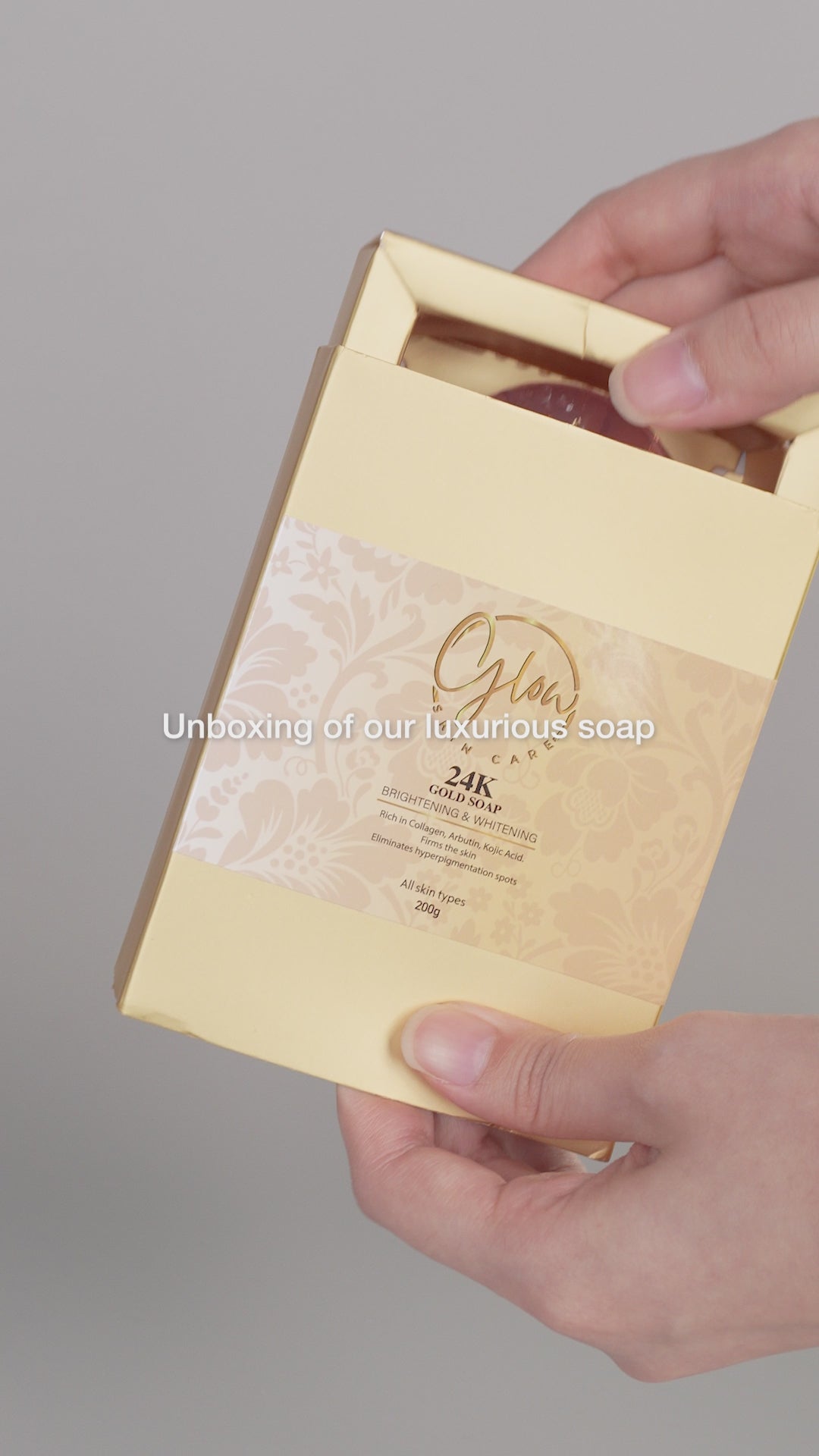 24K Gold Whitening Soap